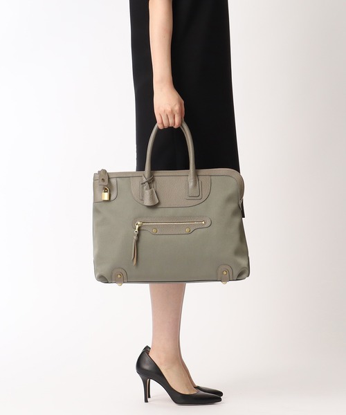 TOFF&LOADSTONE（トフアンドロードストーン）の「キーナイロン（ビジネスバッグ・レディース・グレー・FREE）」の10枚目の写真