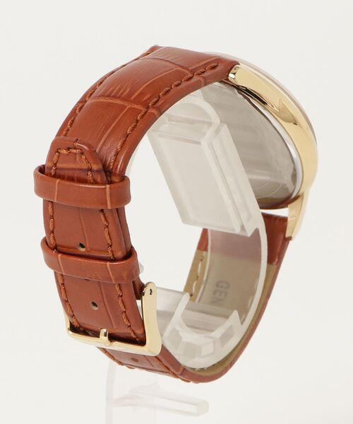 JACQUES LEMANS（ジャック ルマン）の「【JACQUES LEMANS】JALKC-102B KCｺﾚｸｼｮﾝ GP ｶﾜ M 40mm 日常生活防水（アナログ腕時計・メンズ・ホワイト・FREE）」の2枚目の写真