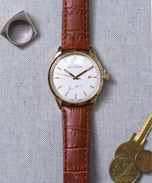 JACQUES LEMANS | 【JACQUES LEMANS】JALKC-102B KCｺﾚｸｼｮﾝ GP ｶﾜ M 40mm 日常生活防水(アナログ腕時計)