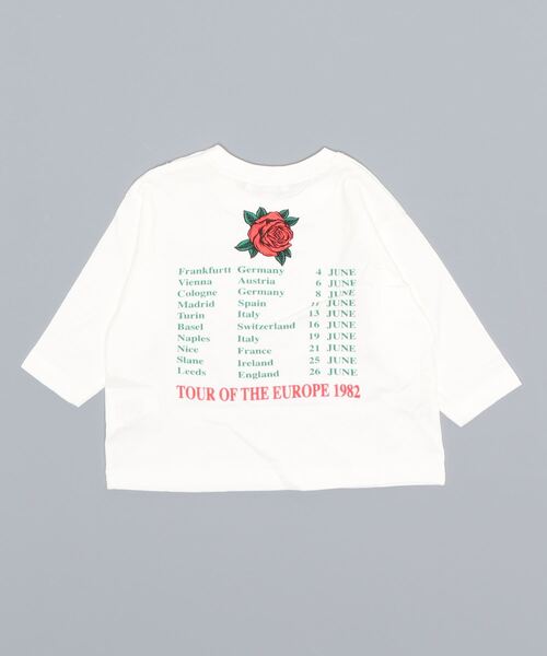 Life Support Products(ライフサポートプロダクツ)の「バックプリントロンT(80~150cm)(Tシャツ/カットソー・キッズ・ブラック/ベージュ/オフホワイト/グリーン/マスタード・90/100/110/120/80/130/95/140/150)」の15枚目の写真