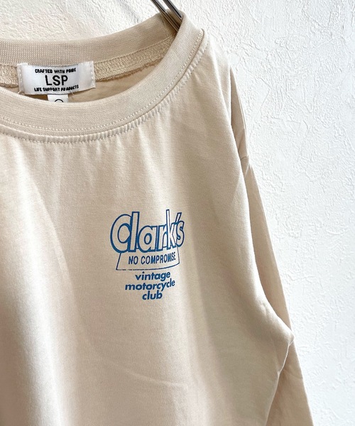 Life Support Products(ライフサポートプロダクツ)の「バックプリントロンT(80~150cm)(Tシャツ/カットソー・キッズ・ブラック/ベージュ/オフホワイト/グリーン/マスタード・90/100/110/120/80/130/95/140/150)」の20枚目の写真