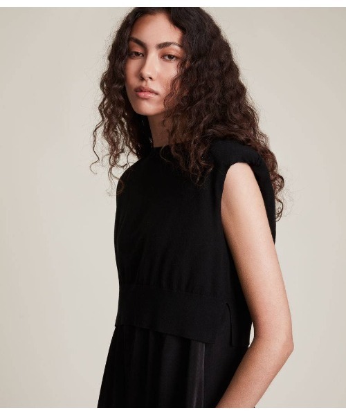 ALLSAINTS（オールセインツ）の「EDEN DRESS | EDEN ドレス・ワンピース（ワンピース・レディース・ブラック・M/S/XS/L）」の5枚目の写真
