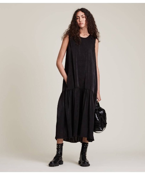 ALLSAINTS（オールセインツ）の「EDEN DRESS | EDEN ドレス・ワンピース（ワンピース・レディース・ブラック・M/S/XS/L）」の6枚目の写真