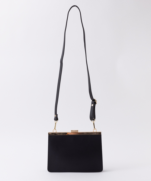 Rouge vif(ルージュヴィフ)の「【AULENTTI】スクエアショルダーバッグ(ショルダーバッグ・レディース・ブラック・フリー)」の8枚目の写真