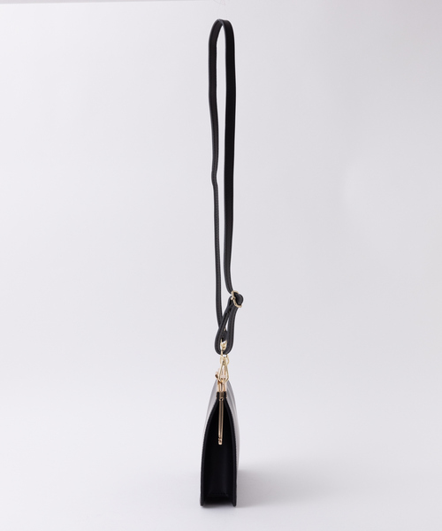 Rouge vif(ルージュヴィフ)の「【AULENTTI】スクエアショルダーバッグ(ショルダーバッグ・レディース・ブラック・フリー)」の4枚目の写真