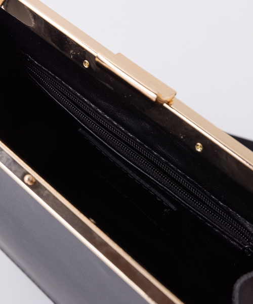 Rouge vif(ルージュヴィフ)の「【AULENTTI】スクエアショルダーバッグ(ショルダーバッグ・レディース・ブラック・フリー)」の2枚目の写真