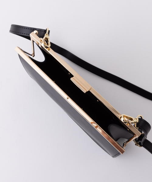 Rouge vif(ルージュヴィフ)の「【AULENTTI】スクエアショルダーバッグ(ショルダーバッグ・レディース・ブラック・フリー)」の3枚目の写真