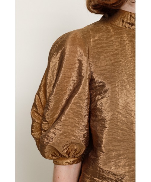 SLY（スライ）の「BACK RIBBON BL/バックリボンブラウス（シャツ/ブラウス・レディース・ブラウン/ベージュ・FREE）」の9枚目の写真