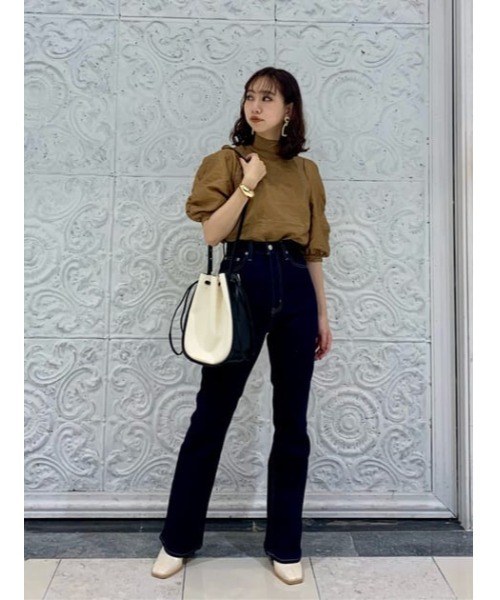 SLY（スライ）の「BACK RIBBON BL/バックリボンブラウス（シャツ/ブラウス・レディース・ブラウン/ベージュ・FREE）」の17枚目の写真