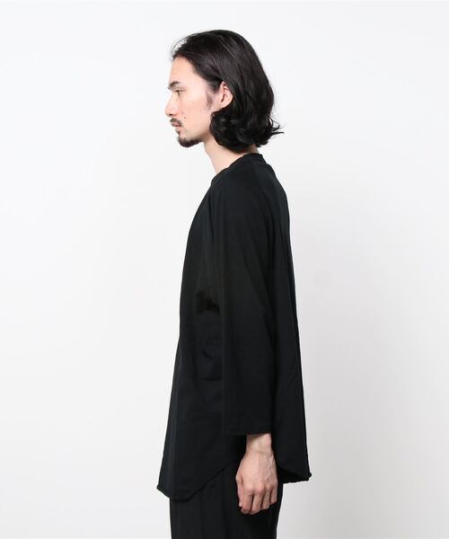WALLA WALLA SPORT（ワラワラスポーツ）の「WALLA WALLA SPORT/ワラワラスポーツ　3/4 BASEBALL TEE　3/4ベースボールティー（Tシャツ/カットソー・メンズ・ホワイト/ブラック/カーキ/グリーン/ネイビー・XX-LARGE）」の6枚目の写真