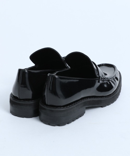 eL（エル）の「【eL】Flat Loafers/216007（ローファー・レディース・ブラック/ブラウン・SMALL/MEDIUM）」の4枚目の写真