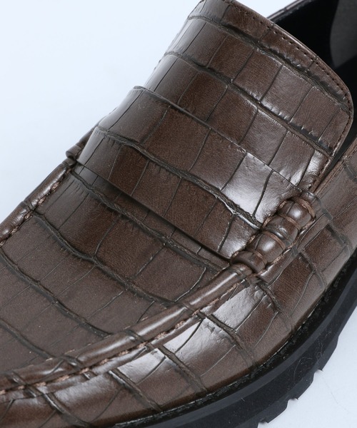 eL（エル）の「【eL】Flat Loafers/216007（ローファー・レディース・ブラック/ブラウン・SMALL/MEDIUM）」の9枚目の写真