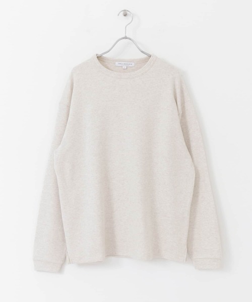 URBAN RESEARCH（アーバンリサーチ）の「度詰めワッフルクルーネック（Tシャツ/カットソー・メンズ・ホワイト/グレー/オートミール・SMALL/MEDIUM/LARGE）」の13枚目の写真