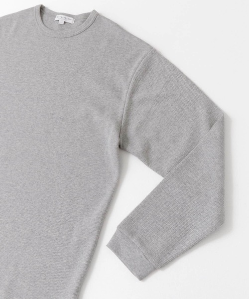 URBAN RESEARCH（アーバンリサーチ）の「度詰めワッフルクルーネック（Tシャツ/カットソー・メンズ・ホワイト/グレー/オートミール・SMALL/MEDIUM/LARGE）」の16枚目の写真
