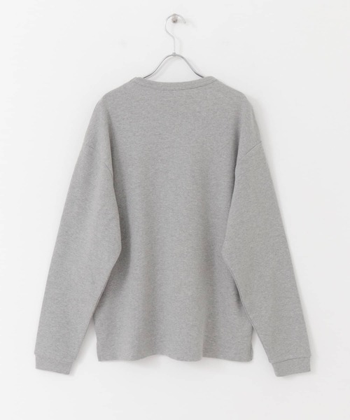 URBAN RESEARCH（アーバンリサーチ）の「度詰めワッフルクルーネック（Tシャツ/カットソー・メンズ・ホワイト/グレー/オートミール・SMALL/MEDIUM/LARGE）」の20枚目の写真