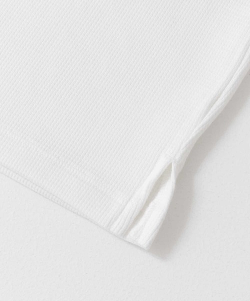 URBAN RESEARCH（アーバンリサーチ）の「度詰めワッフルクルーネック（Tシャツ/カットソー・メンズ・ホワイト/グレー/オートミール・SMALL/MEDIUM/LARGE）」の21枚目の写真