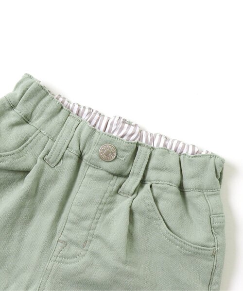 BREEZE（ブリーズ）の「すぽ軽カラーテーパードパンツ 10分丈＿ストレッチ（その他パンツ・キッズ・アイボリー/ブラウン/オレンジ/ネイビー/パープル/ミント・120/100/140/90/110/150/80/130）」の15枚目の写真