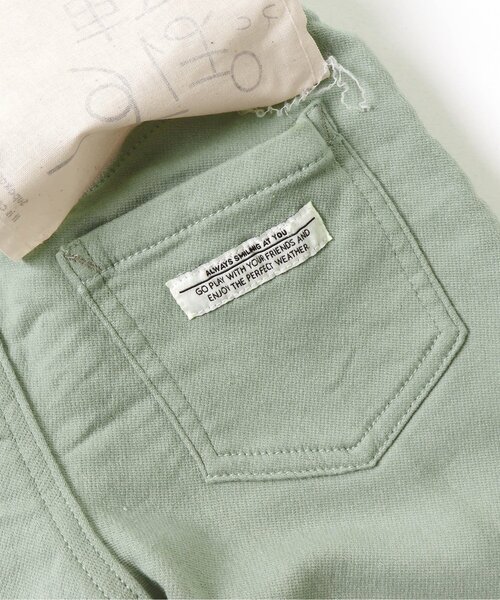 BREEZE（ブリーズ）の「すぽ軽カラーテーパードパンツ 10分丈＿ストレッチ（その他パンツ・キッズ・アイボリー/ブラウン/オレンジ/ネイビー/パープル/ミント・120/100/140/90/110/150/80/130）」の19枚目の写真