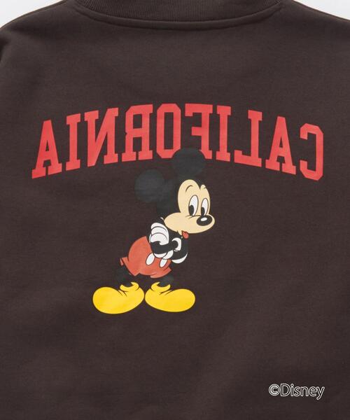 green label relaxing（グリーンレーベルリラクシング）の「【WEB限定】＜GLR or＞DISNEY ミッキーマウス / カレッジ プリント スウェット（スウェット・メンズ・ライトグレー/ブラック/ダークグリーン/ブラウン・S/M/L/XL）」の15枚目の写真