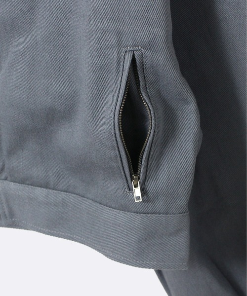 one way(ワンウェイ)の「【oneway Jeans】加工ありツイルショート丈ジャケット(その他アウター・レディース・ブラック/ライトブルー・FREE)」の11枚目の写真