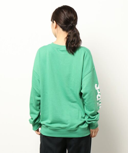 Right-on（ライトオン）の「「THE SMURFS」プリントトレーナー（スウェット・レディース・ブラック/グリーン・M/L/XL）」の3枚目の写真