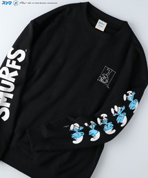 Right-on | 「THE SMURFS」プリントトレーナー(スウェット)