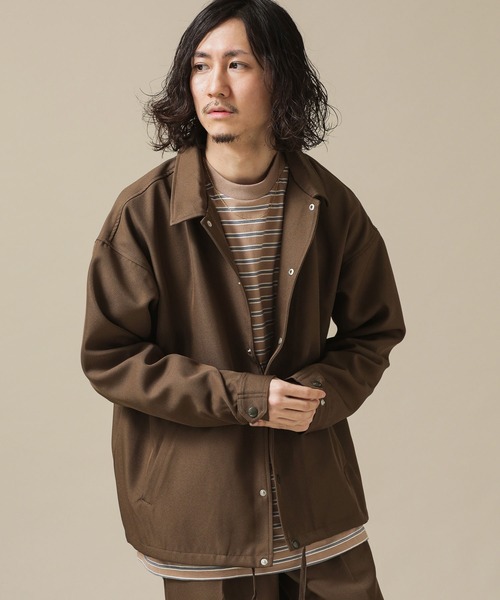 NANO universe（ナノユニバース）の「sportswear/ドロップショルダー