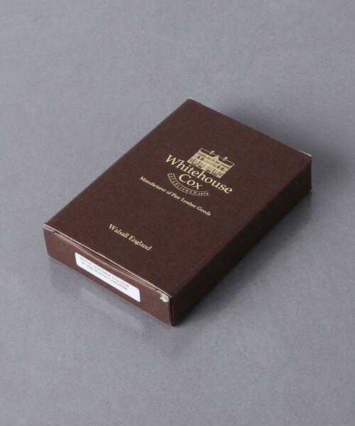 WHITE HOUSE COX（ホワイトハウスコックス）の「▲＜Whitehouse Cox（ホワイトハウスコックス）＞ P1280 メッシュ キーホルダー（キーホルダー・メンズ・ブラック/ダークグリーン/ダークブラウン/ベージュ/ネイビー・FREE）」の9枚目の写真