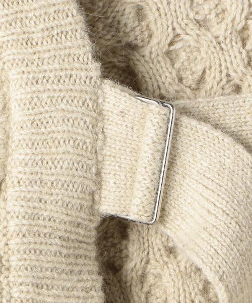 BRACTMENT(ブラクトメント)の「<BRACTMENT(ブラクトメント)>BM 2WAY ケーブルボレロ(カーディガン/ボレロ・レディース・ナチュラル/モカ・FREE)」の9枚目の写真