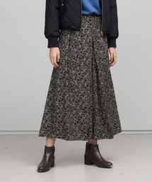 abahouse mavie | プリントワイドタックパンツ(その他パンツ)