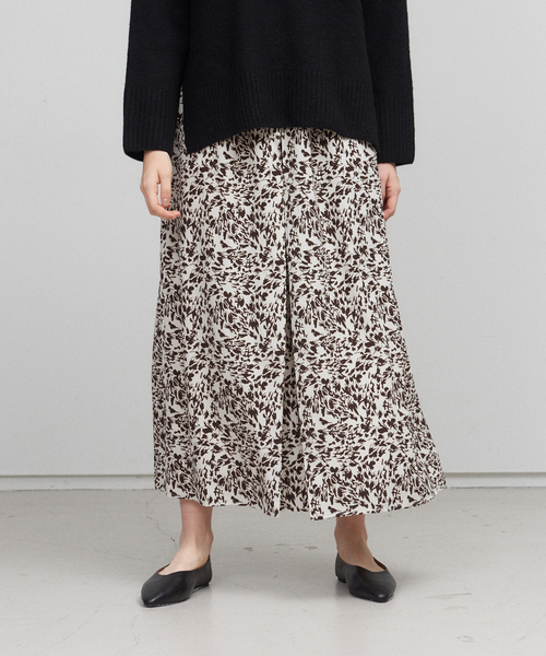 abahouse mavie（アバハウスマヴィ）の「プリントワイドタックパンツ（その他パンツ・レディース・カーキ/アイボリー・フリー）」の20枚目の写真