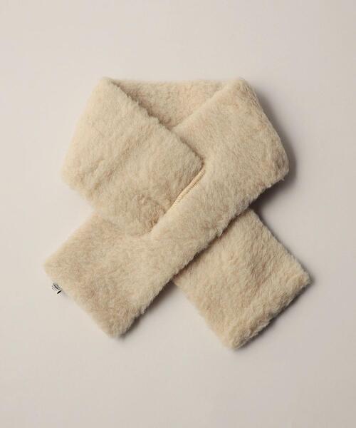 COLD BREAKER(コールドブレーカー)の「<COLD BREAKER(コールド ブレーカー)>Neckwarmer(ネックウォーマー/スヌード・レディース・ベージュ/ダークグレー・FREE)」の2枚目の写真