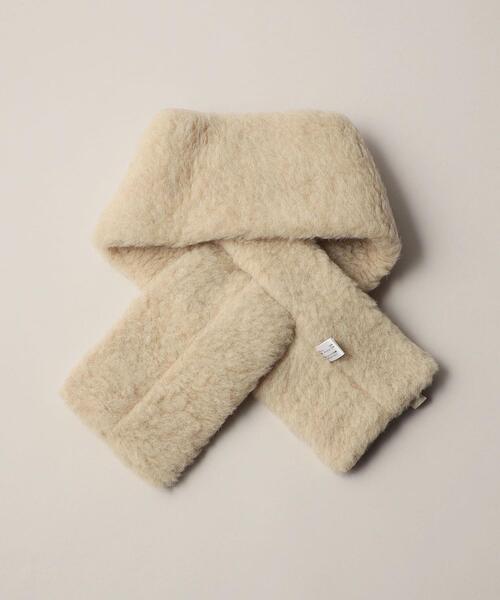 COLD BREAKER(コールドブレーカー)の「<COLD BREAKER(コールド ブレーカー)>Neckwarmer(ネックウォーマー/スヌード・レディース・ベージュ/ダークグレー・FREE)」の3枚目の写真
