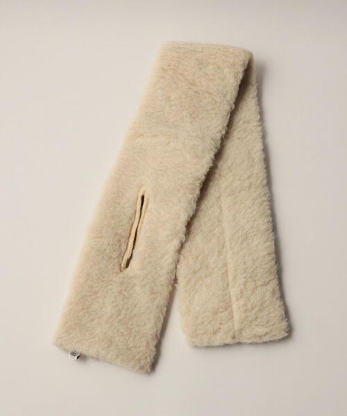 COLD BREAKER(コールドブレーカー)の「<COLD BREAKER(コールド ブレーカー)>Neckwarmer(ネックウォーマー/スヌード・レディース・ベージュ/ダークグレー・FREE)」の5枚目の写真