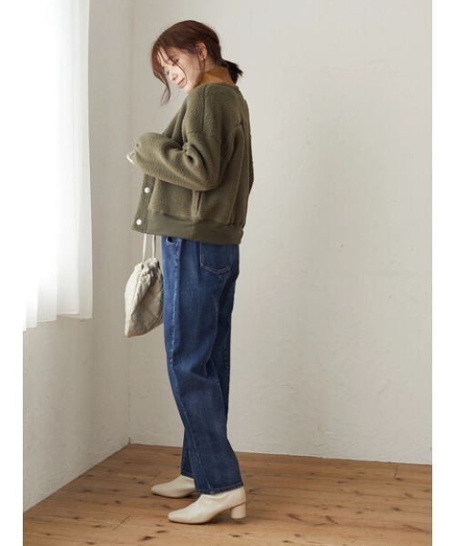 Green Parks(グリーンパークス)の「・キルティング巾着ショルダーバッグ*(ショルダーバッグ・レディース・グリーン/イエロー/グレイッシュベージュ/アイボリー・FREE)」の15枚目の写真