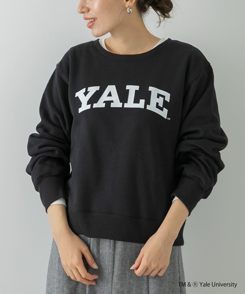 URBAN RESEARCH Sonny Label（アーバンリサーチサニーレーベル）の「YALE University Logosweat（Tシャツ/カットソー・レディース・ブラック/ネイビー/オフホワイト・FREE）」の3枚目の写真