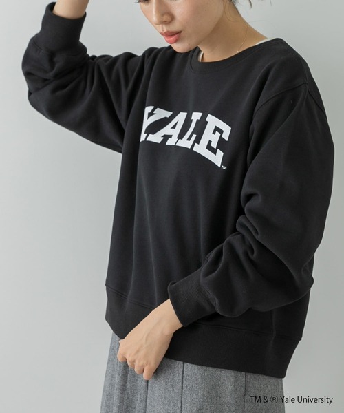URBAN RESEARCH Sonny Label（アーバンリサーチサニーレーベル）の「YALE University Logosweat（Tシャツ/カットソー・レディース・ブラック/ネイビー/オフホワイト・FREE）」の4枚目の写真