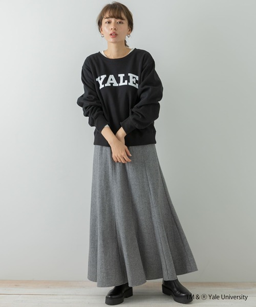 URBAN RESEARCH Sonny Label（アーバンリサーチサニーレーベル）の「YALE University Logosweat（Tシャツ/カットソー・レディース・ブラック/ネイビー/オフホワイト・FREE）」の7枚目の写真