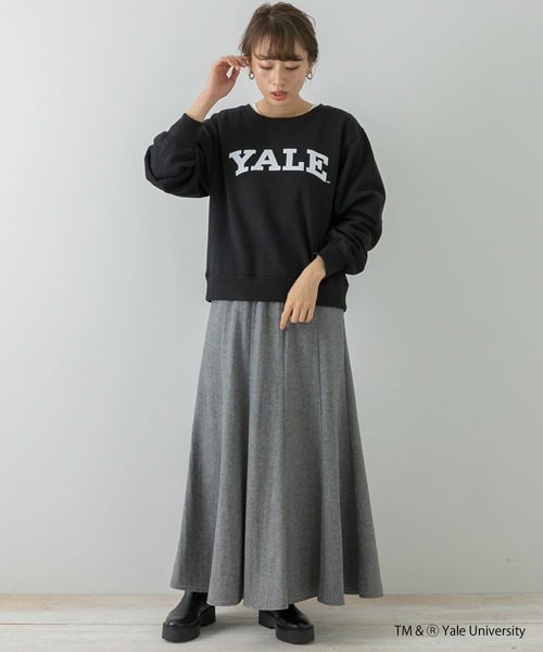 URBAN RESEARCH Sonny Label（アーバンリサーチサニーレーベル）の「YALE University Logosweat（Tシャツ/カットソー・レディース・ブラック/ネイビー/オフホワイト・FREE）」の8枚目の写真
