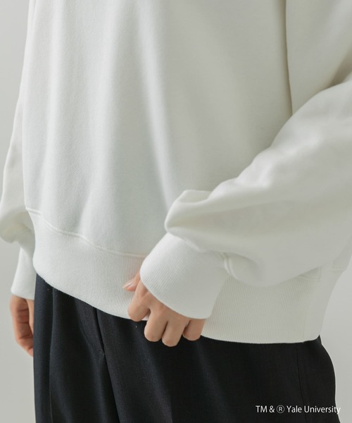 URBAN RESEARCH Sonny Label（アーバンリサーチサニーレーベル）の「YALE University Logosweat（Tシャツ/カットソー・レディース・ブラック/ネイビー/オフホワイト・FREE）」の18枚目の写真