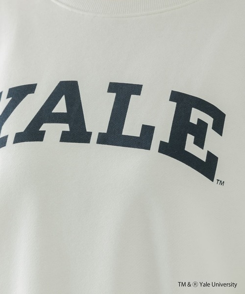 URBAN RESEARCH Sonny Label（アーバンリサーチサニーレーベル）の「YALE University Logosweat（Tシャツ/カットソー・レディース・ブラック/ネイビー/オフホワイト・FREE）」の19枚目の写真