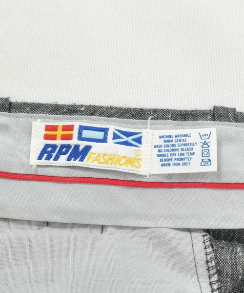 VINTAGE（ヴィンテージ）の「【ヴィンテージ古着】RPM FASHIONS スラックスパンツ（スラックス・メンズ・グレー・31）」の6枚目の写真
