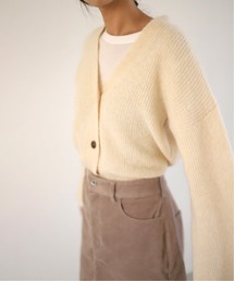 MOHAIR CROPカーディガン◆