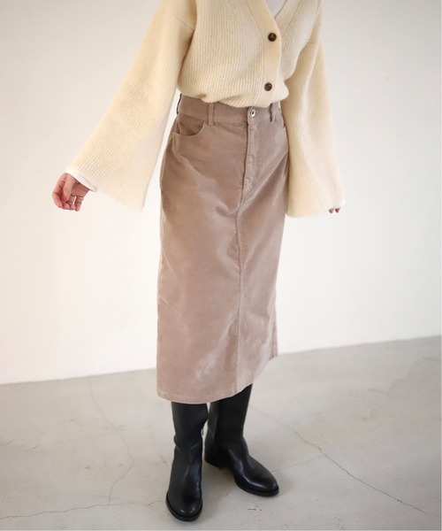 SLOBE IENA（スローブイエナ）の「MOHAIR CROPカーディガン◆（カーディガン/ボレロ・レディース・ネイビー/ブラウン/アイボリー・FREE）」の4枚目の写真