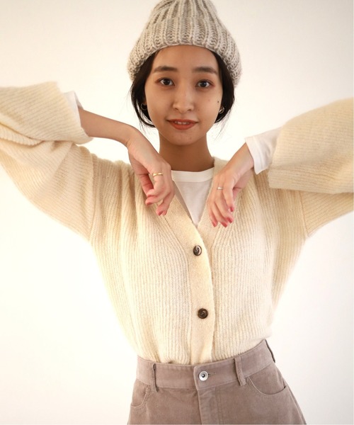 SLOBE IENA  GROVE SEOUL  カーディガン セール】MOHAIR CROPカーディガン◇（カーディガン/ボレロ）｜SLOBE
