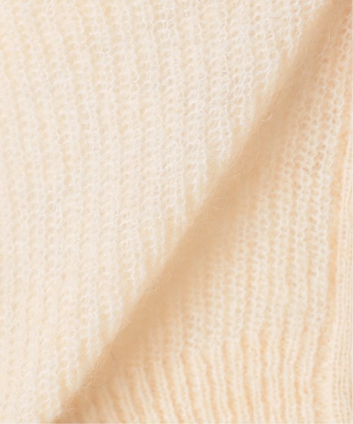 SLOBE IENA（スローブイエナ）の「MOHAIR CROPカーディガン◆（カーディガン/ボレロ・レディース・ネイビー/ブラウン/アイボリー・FREE）」の16枚目の写真