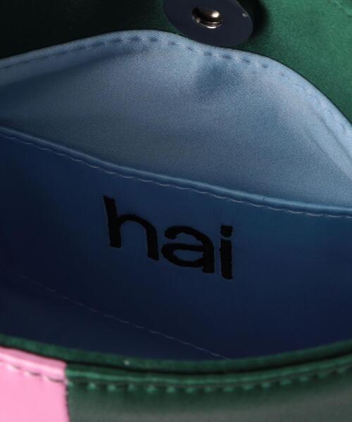 6(ロク)の「<hai>CHECKMATE VERA BAG/バッグ Ψ(ハンドバッグ・レディース・ブラック/ケリー・FREE)」の10枚目の写真