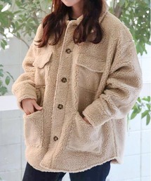 Bling Leads（ブリングリーズ）の「【Bling leads】ボア CPOジャケット（ブルゾン）」