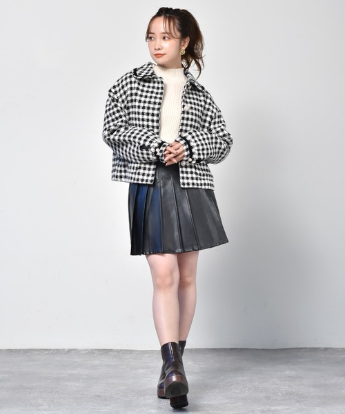 maje - ❤️maje2023新作新品　チェック　ジャケット　オシャレ　上品 Amazon | [JIYUTOR] チェック柄 ショートジャケット