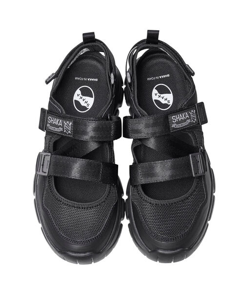 SHAKA(シャカ)の「SHAKA/シャカ OTTER TRAIL AT オッタートレイルエーティーソールシューズ サンダル(サンダル・メンズ・ブラック/オリーブ・8/9/10)」の10枚目の写真